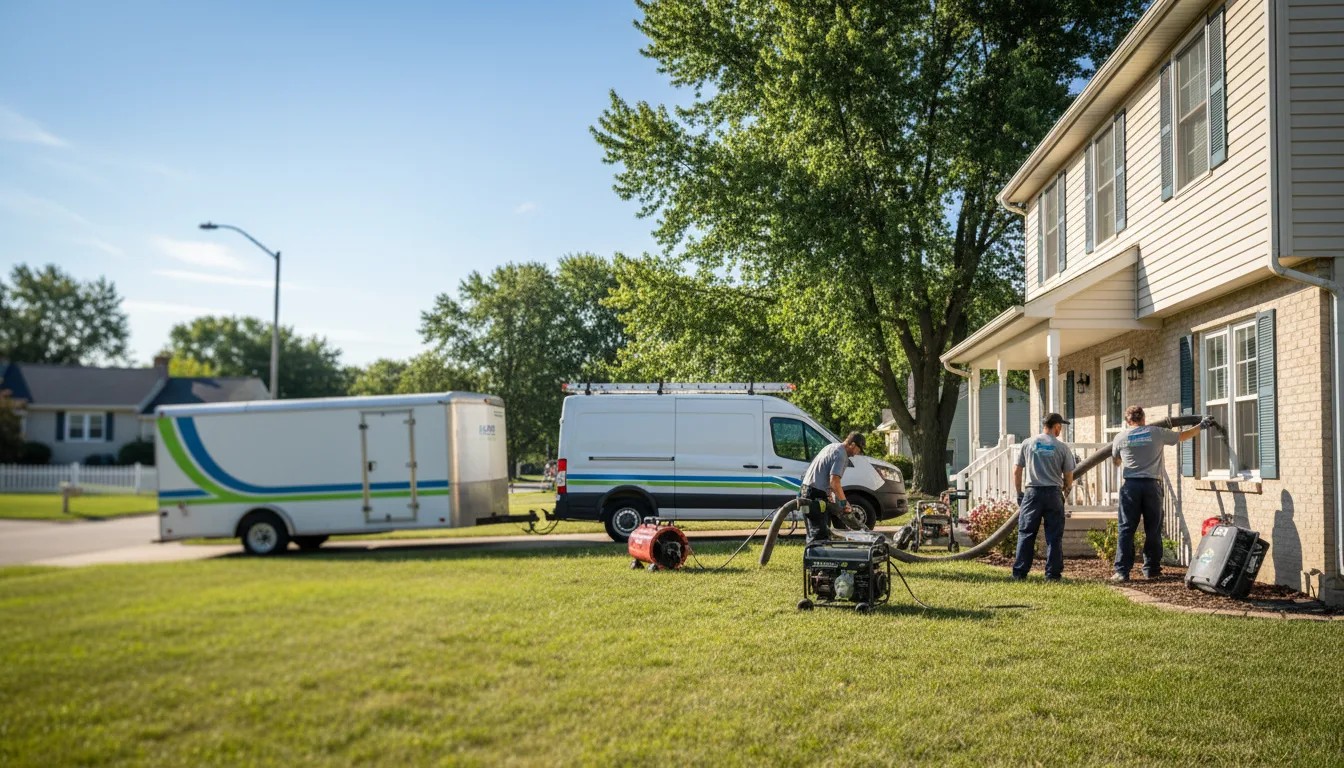 Flooded Basement Restoration And Cleanup With Repair in Findley Lake, NY near me